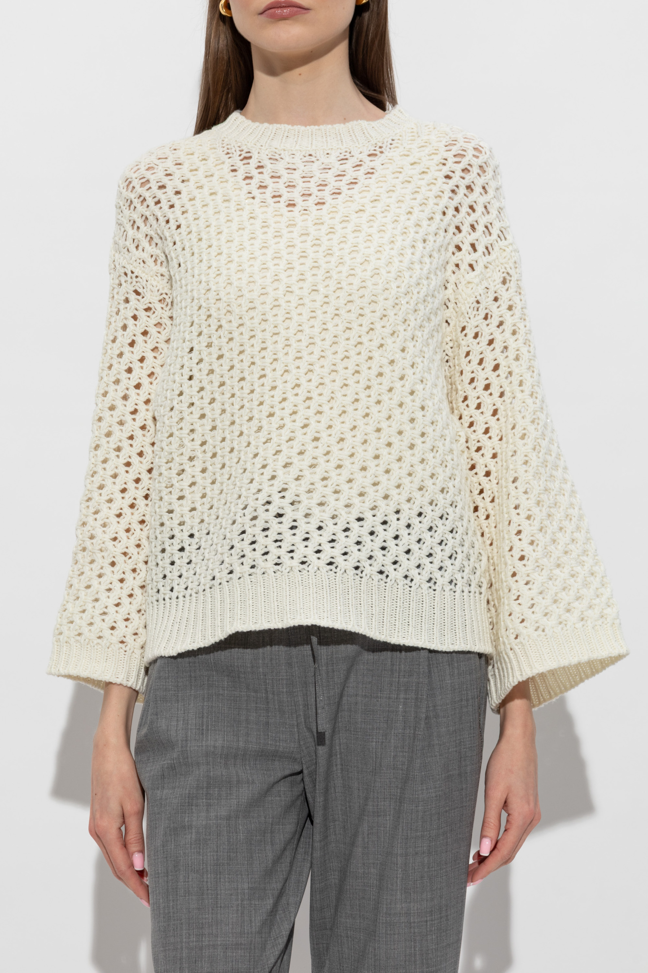 Fabiana Filippi Sweater with shimmering sequins | Women's | Vitkac